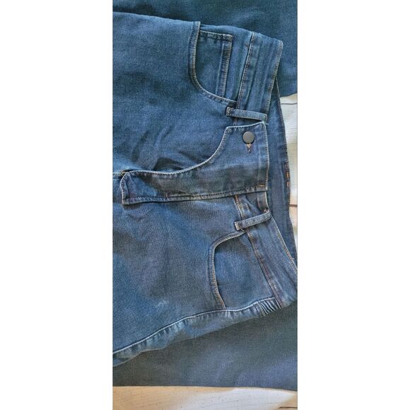 CTBQiTom Motorcycle Motocross Riding Jeans Knee and Hip Protector Pocket Sz M - Picture 8 of 10